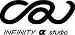 INFINITY Alpha studio logo.